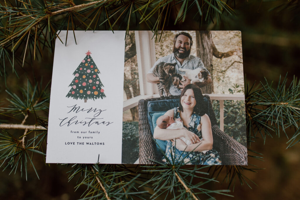 Chesterfield Va Photographer Basic Invite Christmas Card