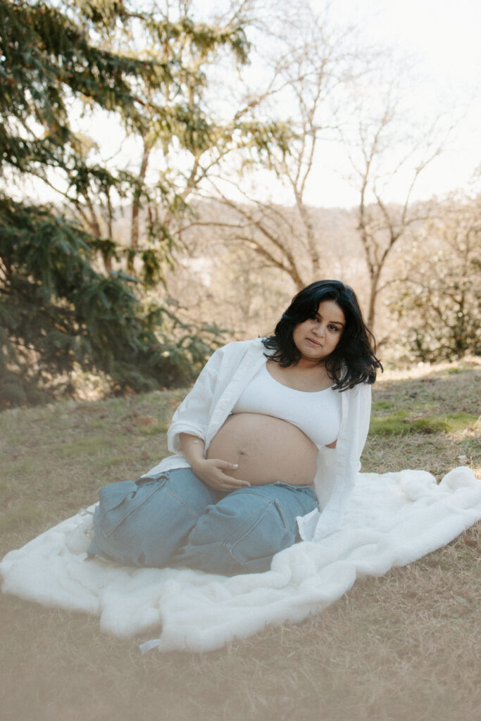 Maymont Park Maternity Photos