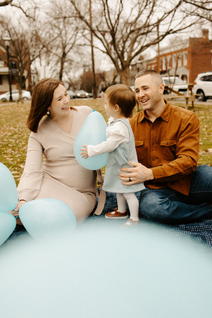 Libby Hill Park Maternity Photo