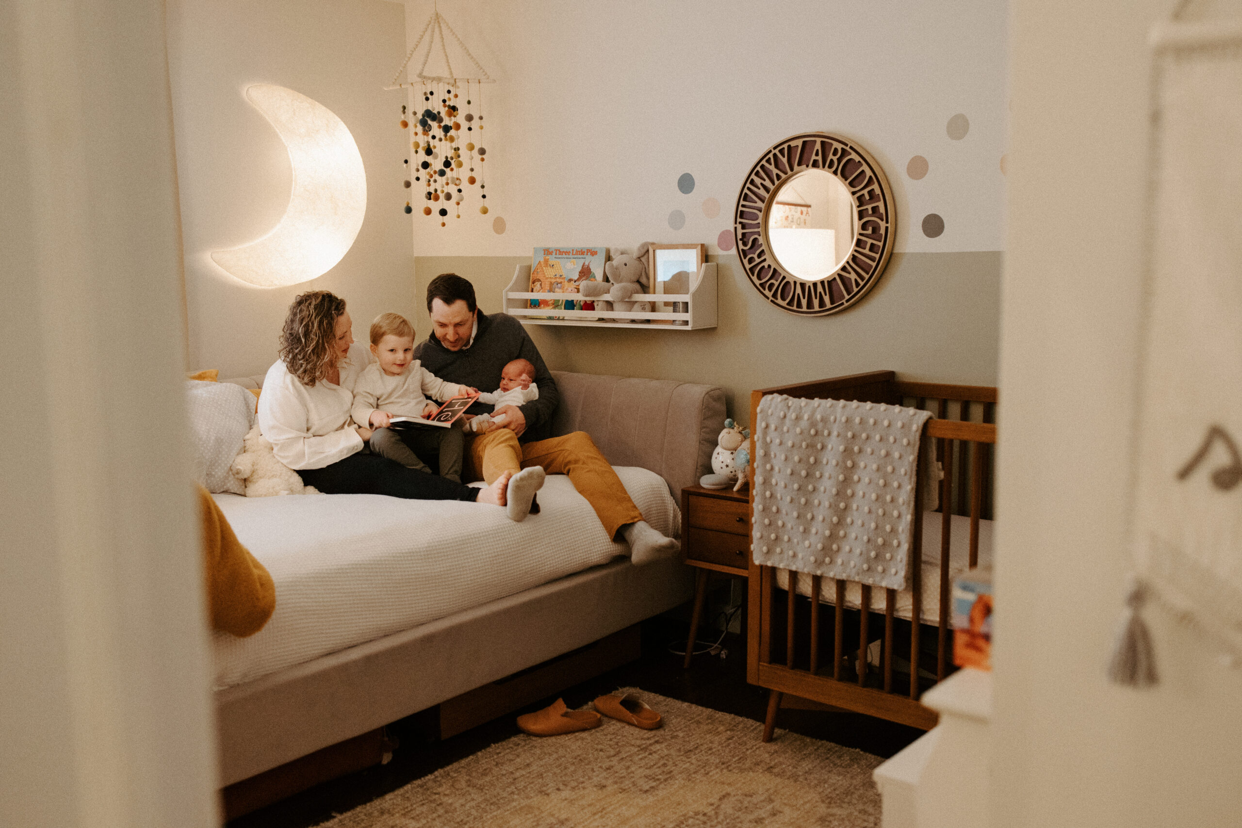 In-home newborn session