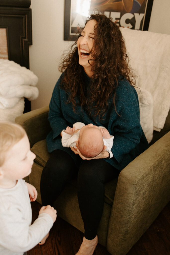 In-home newborn session