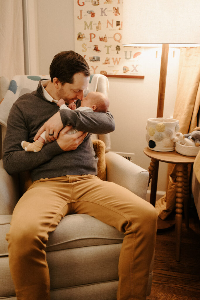 in-home newborn photography