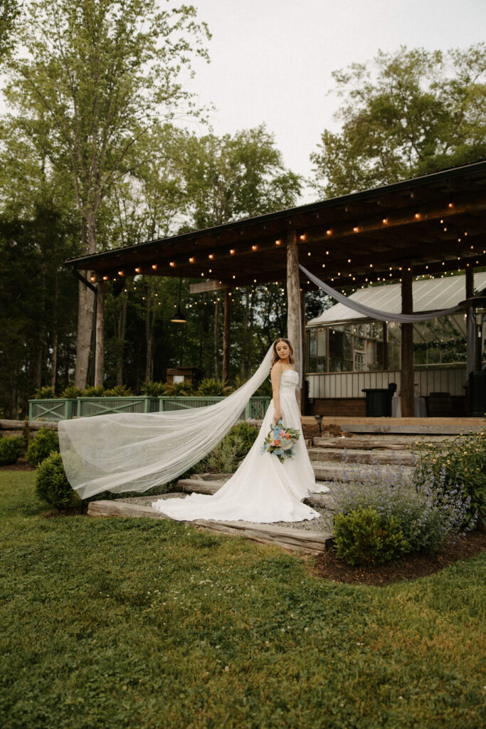 Reception in a greenhouse