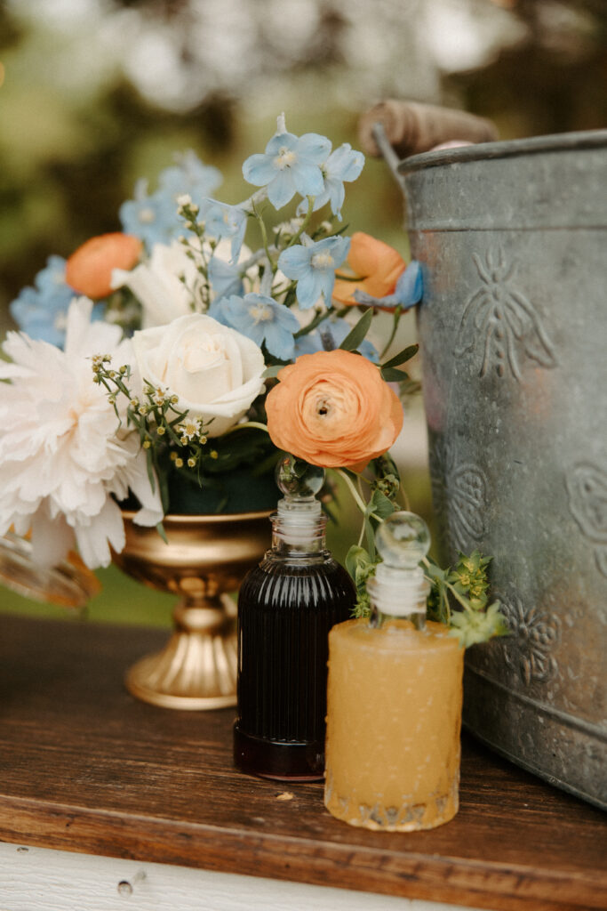 French Honey Hospitality Bar Setup