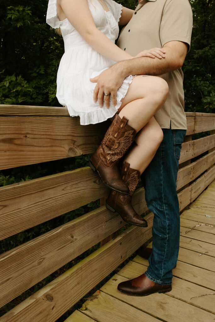 Tucker Park Engagement Photos