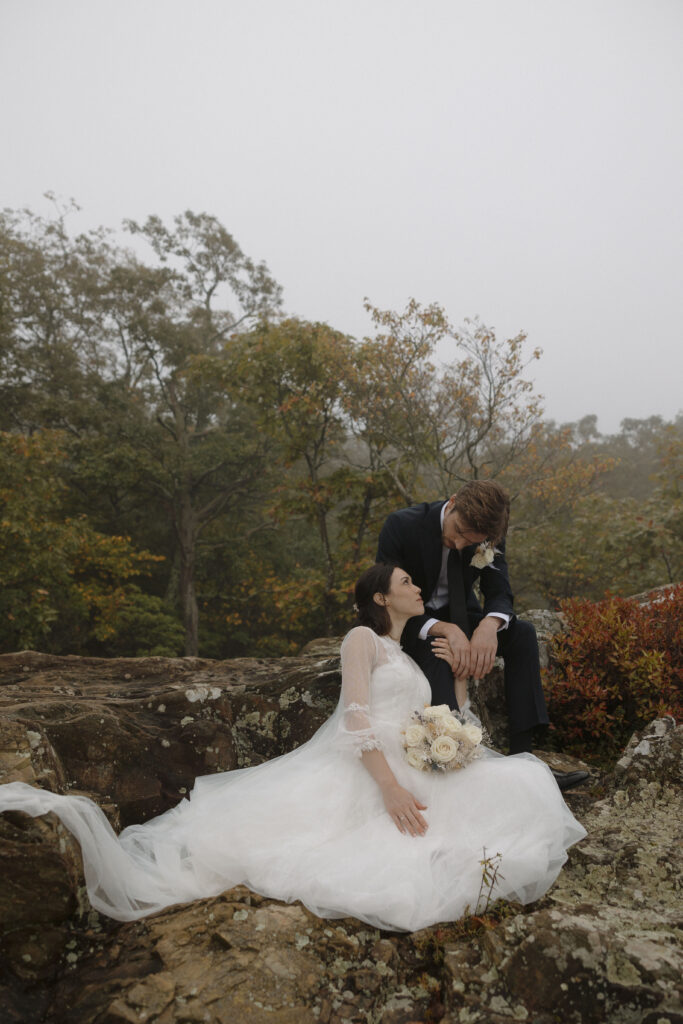 Blue Ridge Mountain Wedding location