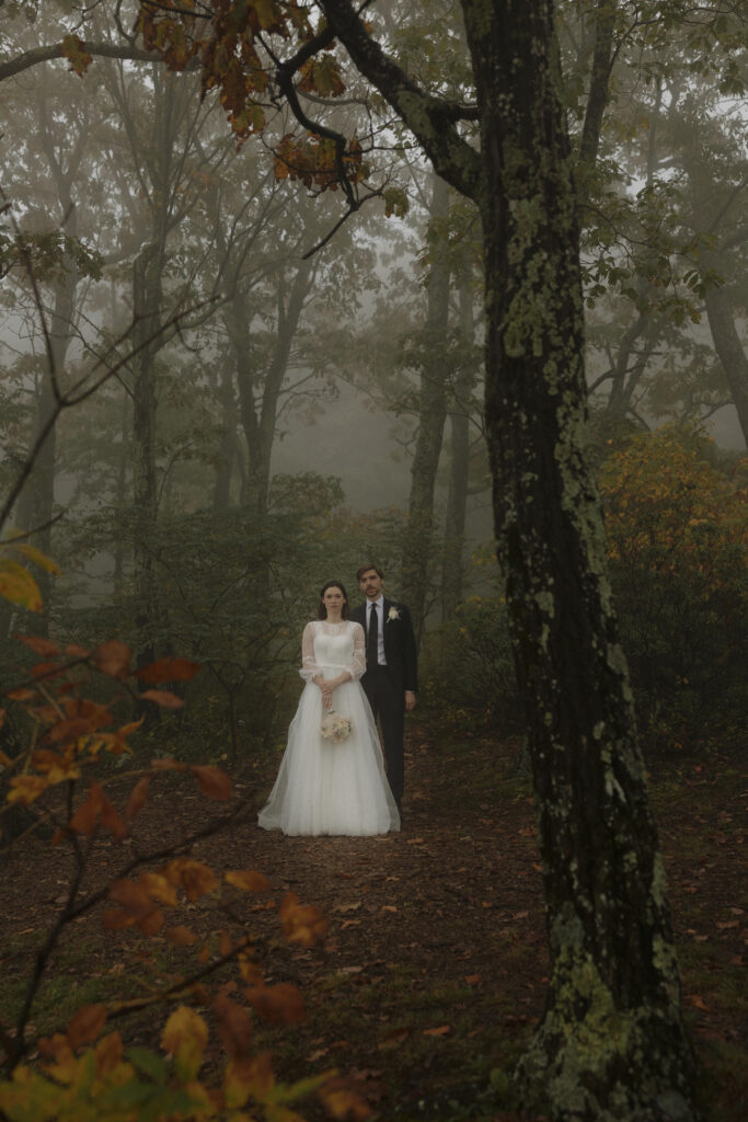 Va mountain adventure elopement