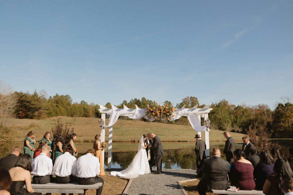 Wedding At The Venue At Orchard View Farms