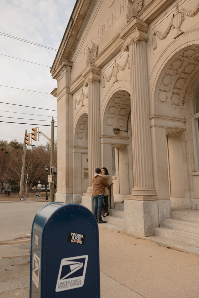 Church Hill RVA engagement photos