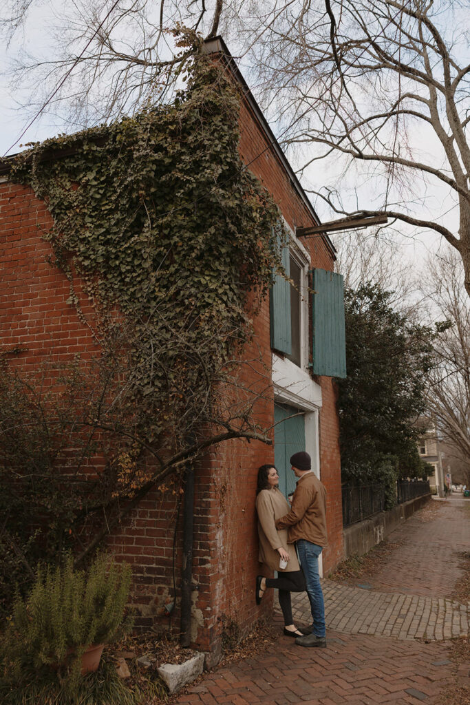 RVA engagement photographer, RVA engagement session in the city