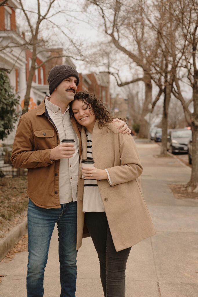 Libby Hill Park engagement session by RVA wedding photographer