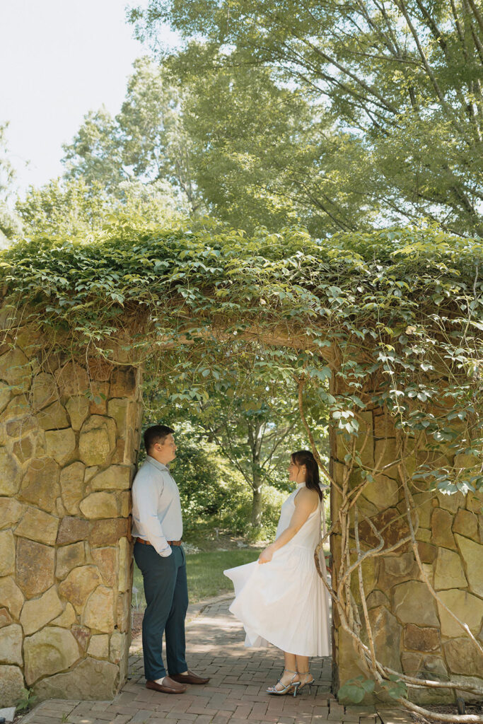Lewis Ginter Botanical Garden Engagement Session