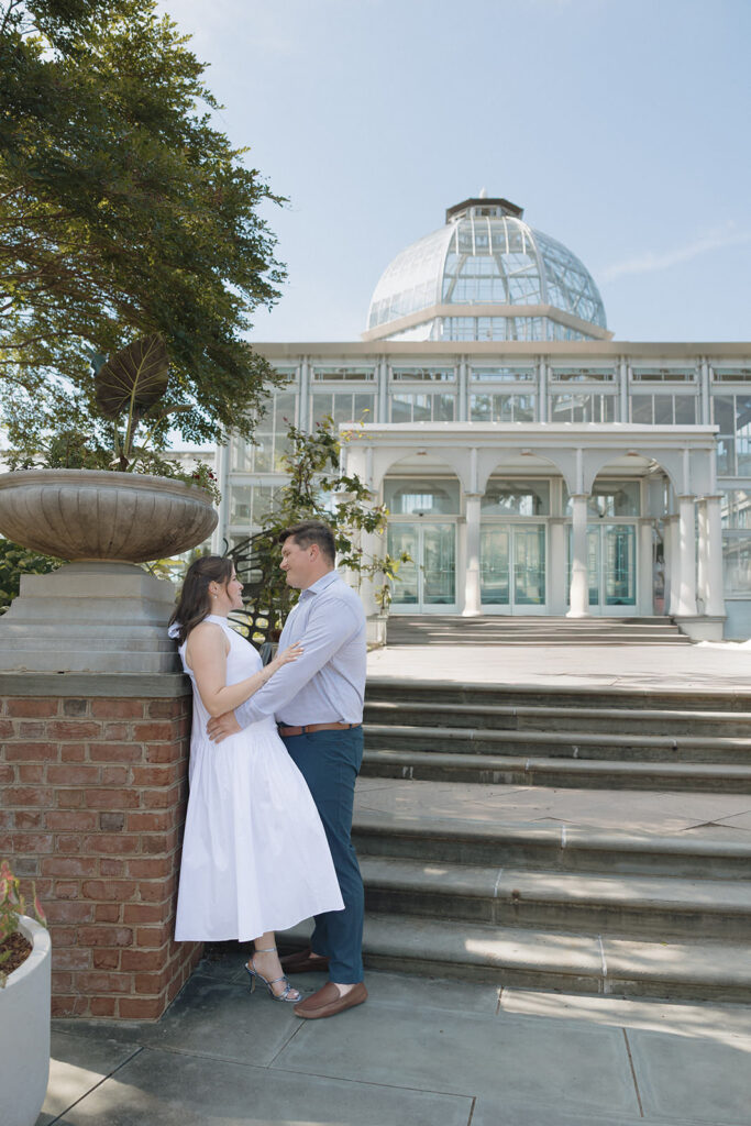 Lewis Ginter Botanical Garden Engagement Session