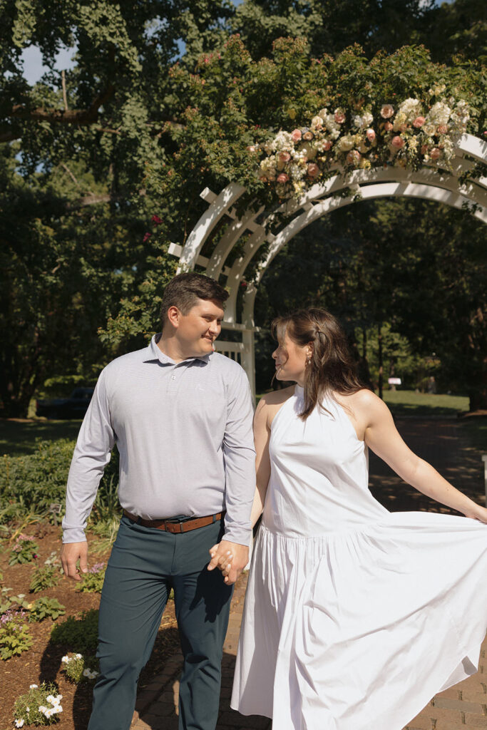 Lewis Ginter Botanical Garden Engagement Session