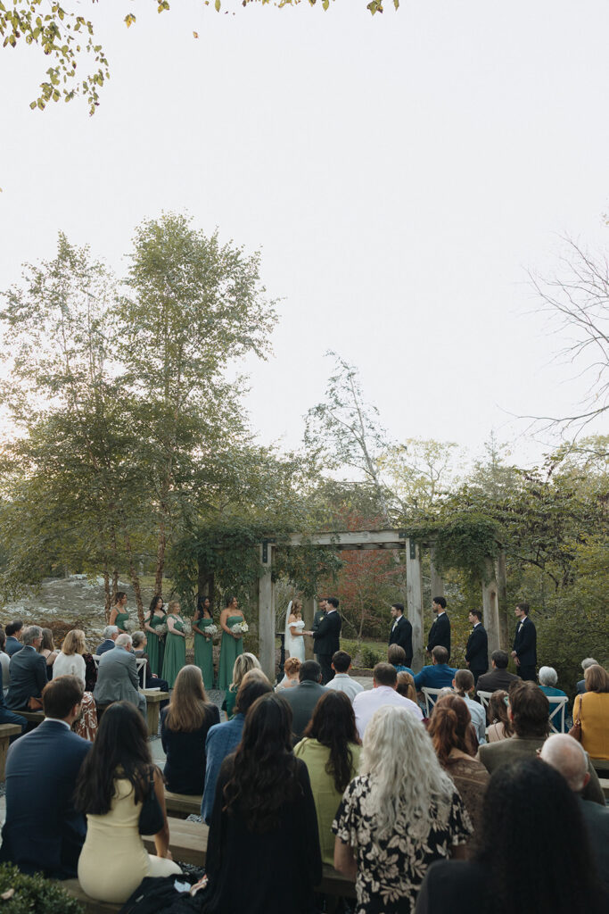 Fall wedding at The Mill At Fine Creek. A Powhatan VA wedding venue