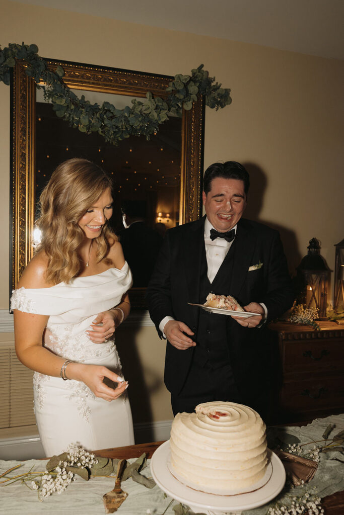 Wedding reception at The Mill At Fine Creek by a Virginia Wedding Photographer