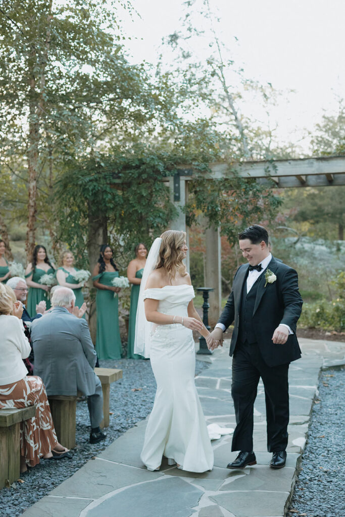 Fall wedding at The Mill At Fine Creek. A Powhatan VA wedding venue